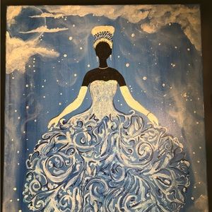 Original by: MawD - African Snow Queen